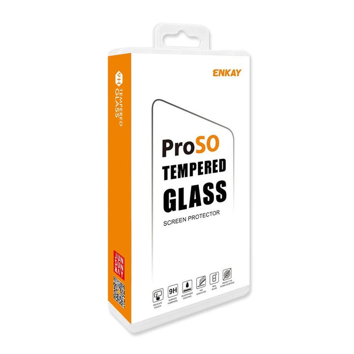 For Samsung Galaxy A52s 5G 5 PCS ENKAY Hat-Prince Full Glue Tempered Glass 6D Full Coverage Anti-scratch Protector