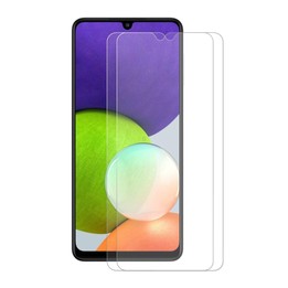 2 PCS For Samsung Galaxy A32 4G ENKAY Hat-Prince 0.26mm 9H 2.5D Curved Edge Tempered Glass Screen Film