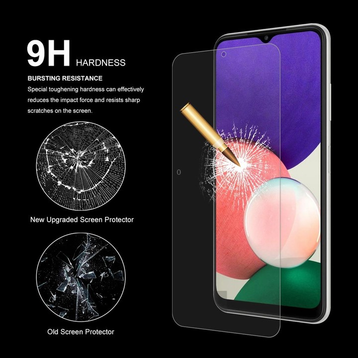 5 PCS For Samsung Galaxy A32 5G ENKAY Hat-Prince 0.26mm 9H 2.5D Curved Edge Tempered Glass Film