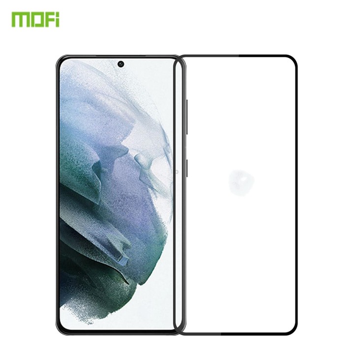For Samsung Galaxy S22 5G MOFI 0.18mm Ultra-thin 9H 2.5D Full Screen Tempered Glass Film(Black)