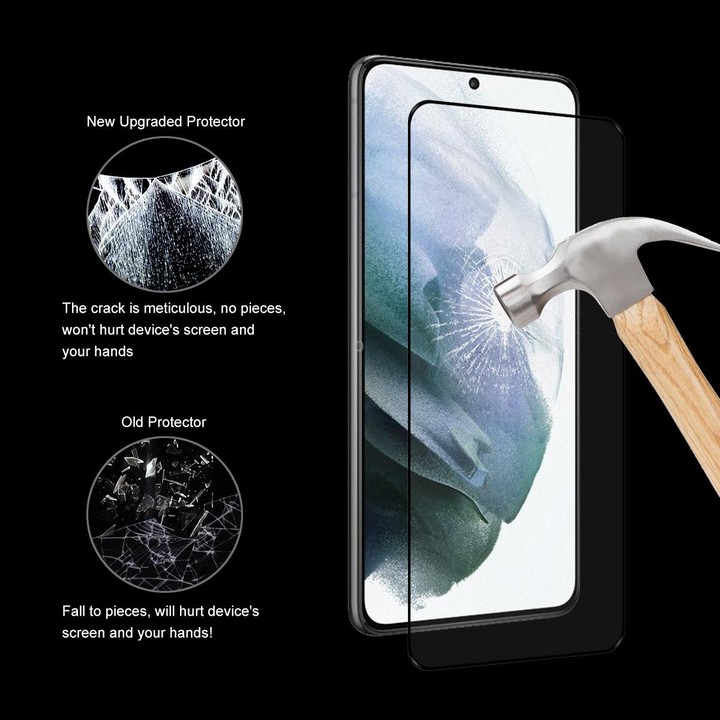 For Samsung Galaxy S22 5G 10pcs ENKAY Ultra-thin 0.2mm Full Glue Coverage Tempered Glass Protector