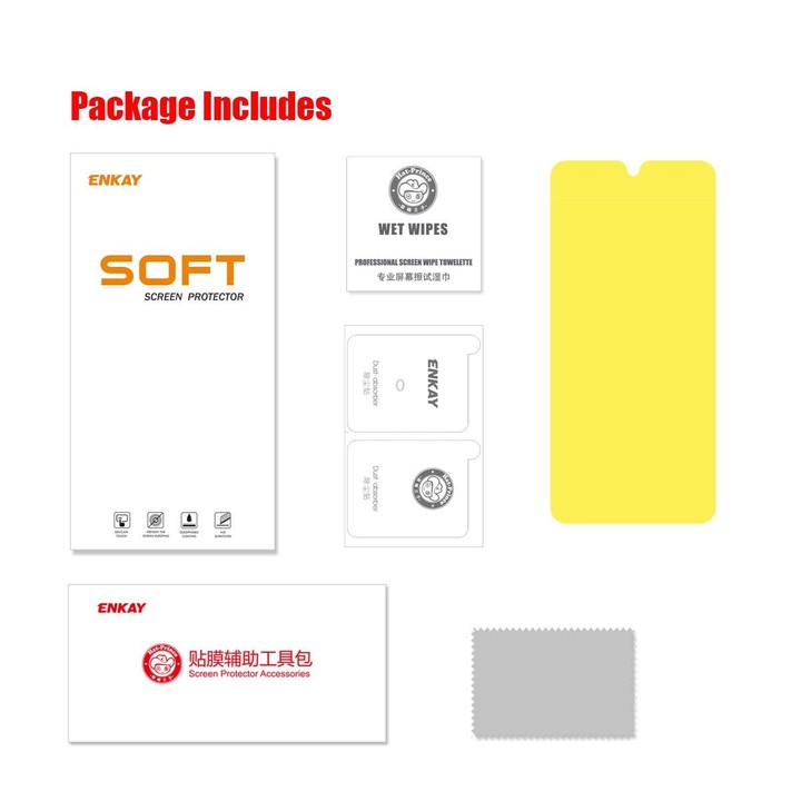For Samsung Galaxy S22 5G 1pc ENKAY Explosion-proof Soft Hydrogel Full Film