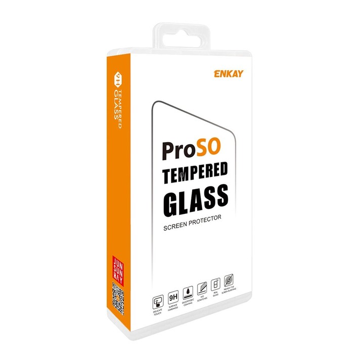 5 PCS For Samsung Galaxy A03s ENKAY 28 Degree Anti-peeping Tempered Glass Full Screen Film