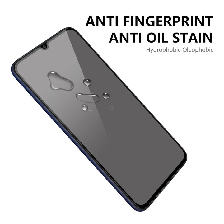5 PCS For Samsung Galaxy A22 4G ENKAY 28 Degree Anti-peeping Tempered Glass Full Screen Film