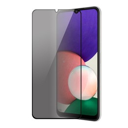 For Samsung Galaxy A22 5G ENKAY 28 Degree Anti-peeping Tempered Glass Full Screen Film