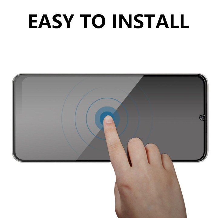 5 PCS For Samsung Galaxy A22 5G ENKAY 28 Degree Anti-peeping Tempered Glass Full Screen Film
