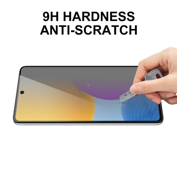 5 PCS For Samsung Galaxy M52 5G ENKAY 28 Degree Anti-peeping Tempered Glass Full Screen Film