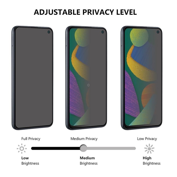 For Samsung Galaxy F52 5G / G62 / M62 ENKAY 28 Degree Anti-peeping Tempered Glass Full Film