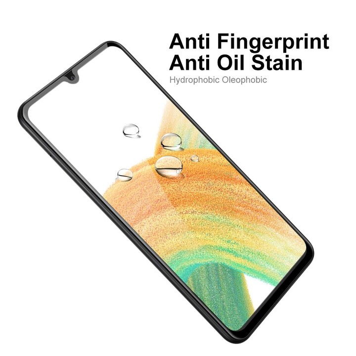 2 PCS For Samsung Galaxy A33 5G ENKAY 6D Full Glue Tempered Glass Full Film