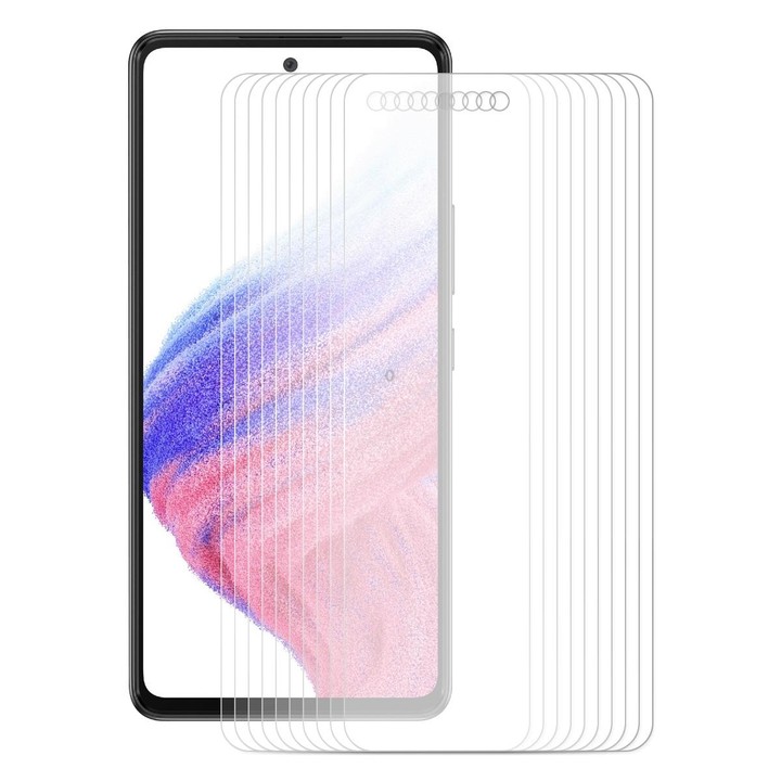 10 PCS For Samsung Galaxy A53 5G ENKAY 0.26mm 9H 2.5D Tempered Glass Film