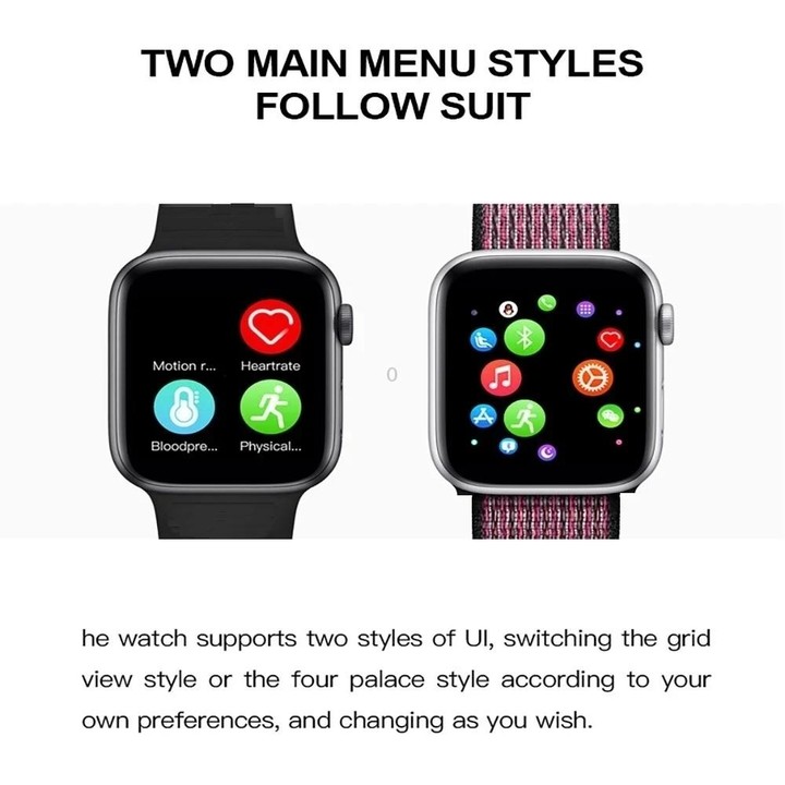 T500 Plus 1.54 inch Color Screen Smart Watch,Support Heart Rate Monitoring/Blood Pressure Monitoring(Black)