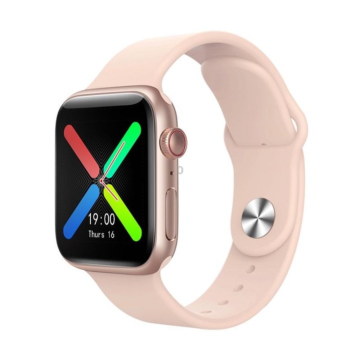 T500 Plus 1.44 inch Color Screen Smart Watch,Support Heart Rate Monitoring/Blood Pressure Monitoring(Pink)