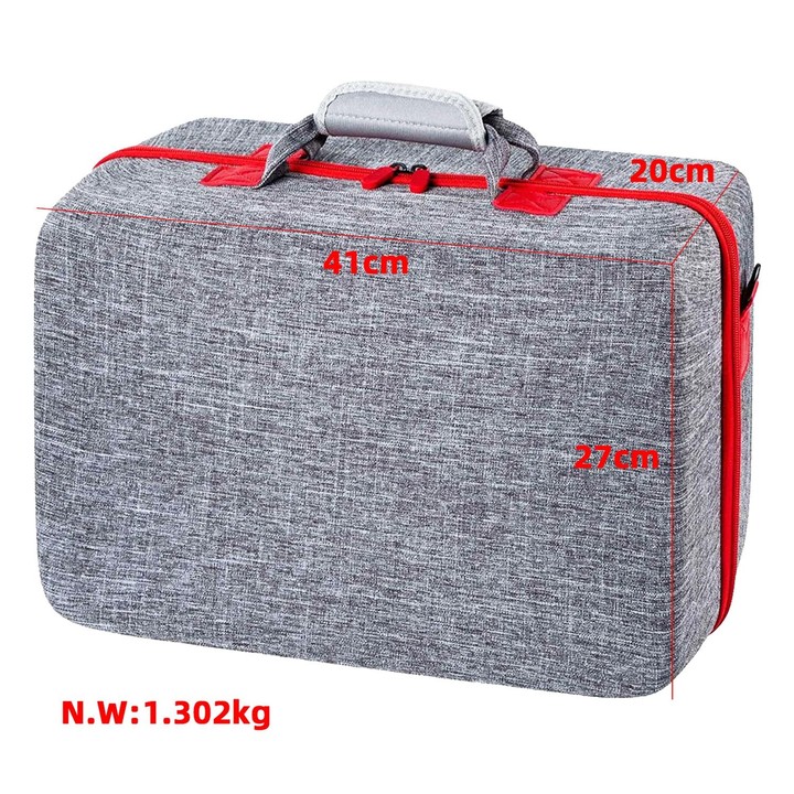 JD-371556 Console Accessory Bag Storage Bag for Sony PS5(black)