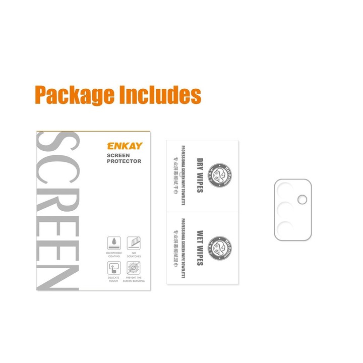 For Samsung Galaxy F23 ENKAY 0.2mm 9H Tempered Glass Camera Lens Film