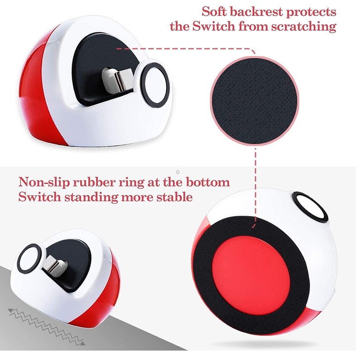 For Nintendo Switch and Switch Lite NS Nintendo Game Console Mini Portable Charging Dock Stand