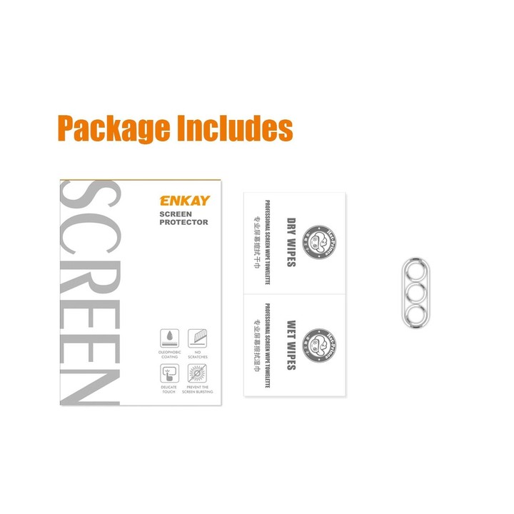 For Samsung Galaxy A13 5G ENKAY Hat-Prince 9H Rear Camera Lens Tempered Glass Film
