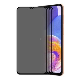 5 PCS For Samsung Galaxy F13 / A23 ENKAY Hat-Prince 28 degree Anti-peeping Tempered Glass Film