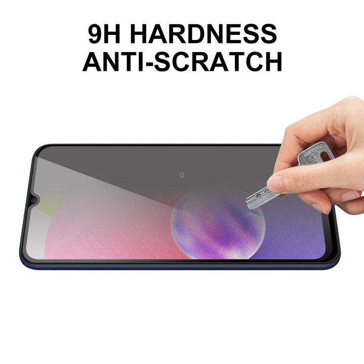 5 PCS For Samsung Galaxy F13 / A23 ENKAY Hat-Prince 28 degree Anti-peeping Tempered Glass Film