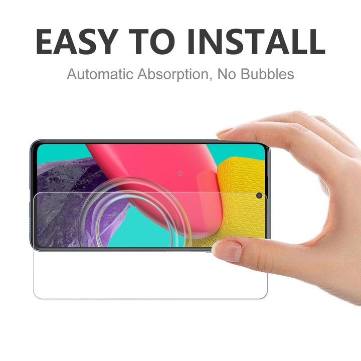 For Samsung Galaxy M53 ENKAY 0.26mm 9H 2.5D Curved Edge Tempered Glass Screen Film