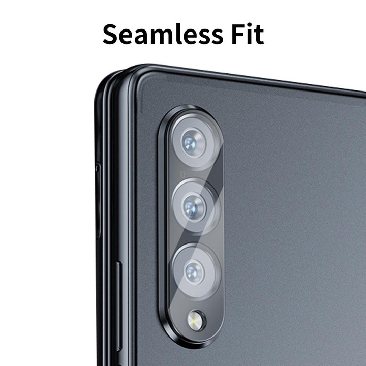 For Samsung Galaxy Z Fold4 5G / W23 ENKAY Hat-Prince 9H Rear Lens Tempered Glass Film(Black)