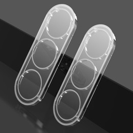 2pcs For Samsung Galaxy A04s ENKAY Hat-Prince 9H Rear Camera Lens Tempered Glass Film Full Coverage Protector
