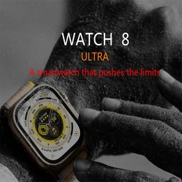 YS8 Ultra 2.05 inch Color Screen Smart Watch,Support Heart Rate Monitoring/Blood Pressure Monitoring(Grey)