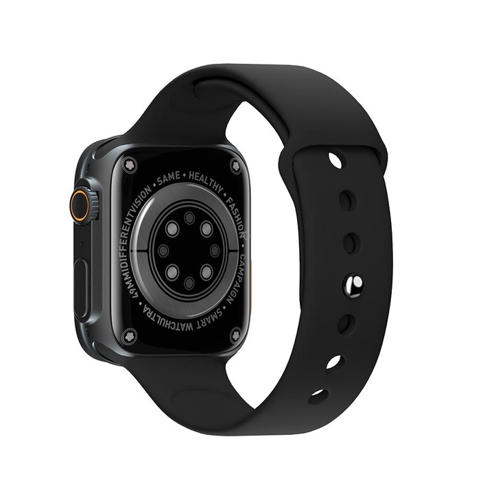 S8 Ultra 1.81 inch Color Screen Smart Watch,Support Heart Rate Monitoring/Blood Pressure Monitoring(Black)