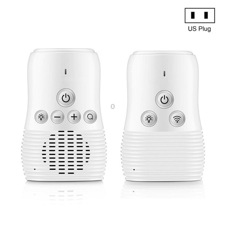 DBM-8 Wireless Audio Two-way Talk Back Baby Monitor, Intercom Sound Alert for Infant(US Plug)