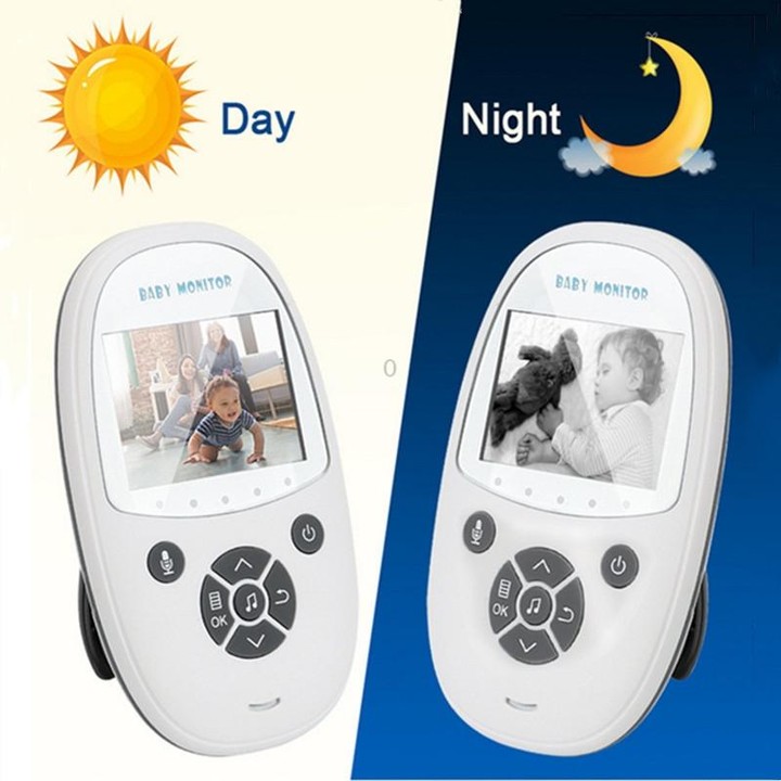 ZR302 2.4GHz Digital Video Smart Baby Monitor Night Vision Camera, Music Player, Two Way Intercom Function(US Plug)