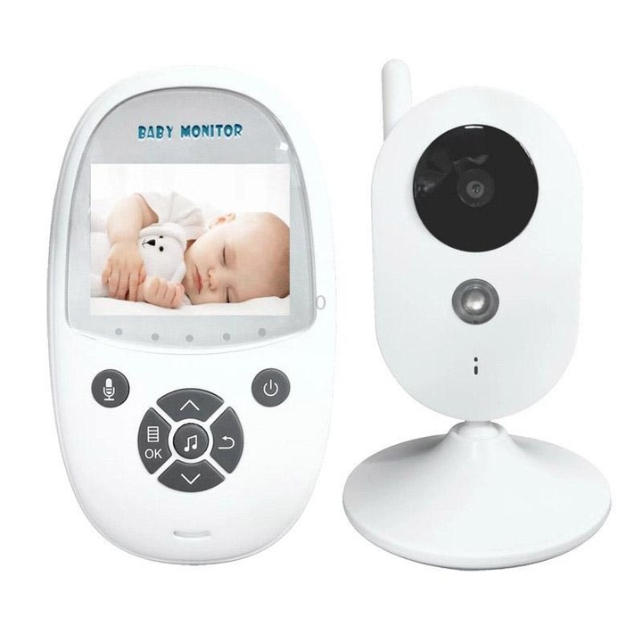 ZR302 2.4GHz Digital Video Smart Baby Monitor Night Vision Camera, Music Player, Two Way Intercom Function(AU Plug)