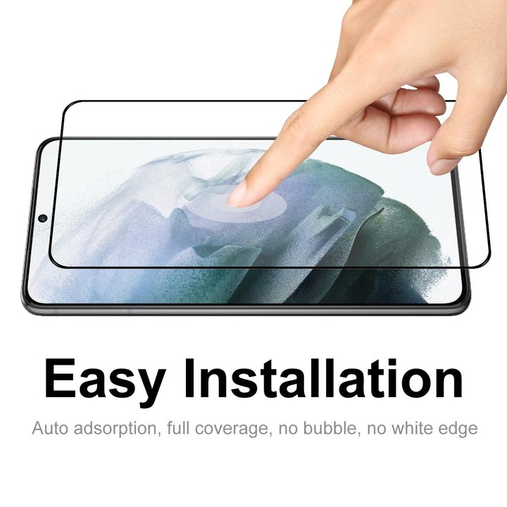 For Samsung Galaxy S23+ 5G 5pcs ENKAY Full Glue 0.2mm Tempered Glass Full Film, Support Fingerprint Unlock