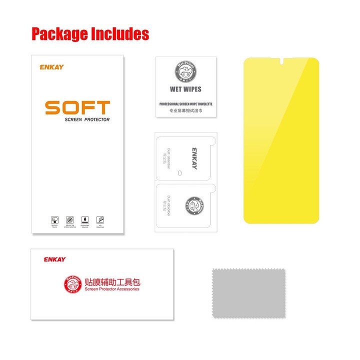 For Samsung Galaxy A04 / A04s ENKAY Hat-Prince Full Glue Explosion-proof Soft Hydrogel Film