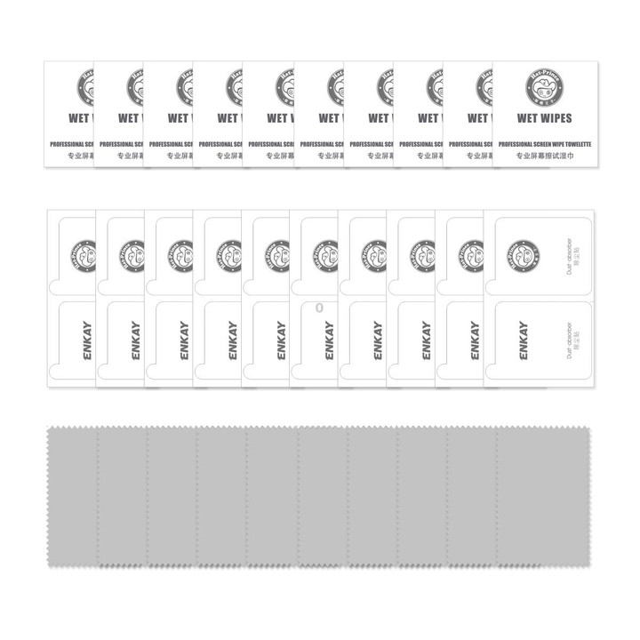 For Samsung Galaxy A04 / A04s 10pcs ENKAY Hat-Prince Full Glue Explosion-proof Soft Hydrogel Film