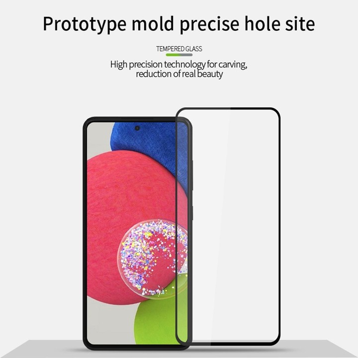 For Samsung Galaxy A54 5G MOFI 9H 2.5D Full Screen Tempered Glass Film(Black)