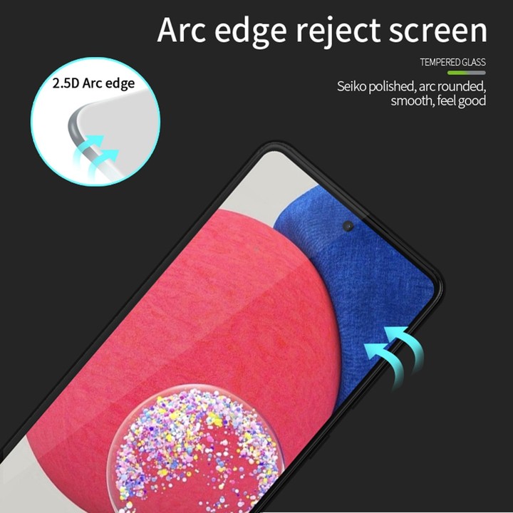 For Samsung Galaxy A54 5G MOFI 9H 2.5D Full Screen Tempered Glass Film(Black)