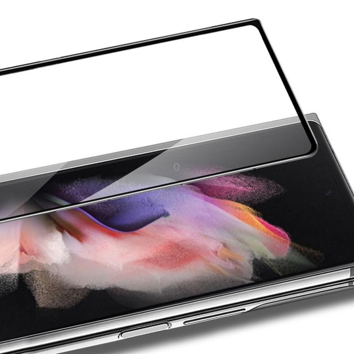 5pcs For Samsung Galaxy Z Fold4 5G ENKAY Hat-Prince Full Glue 0.26mm 9H 2.5D Tempered Glass Full Film
