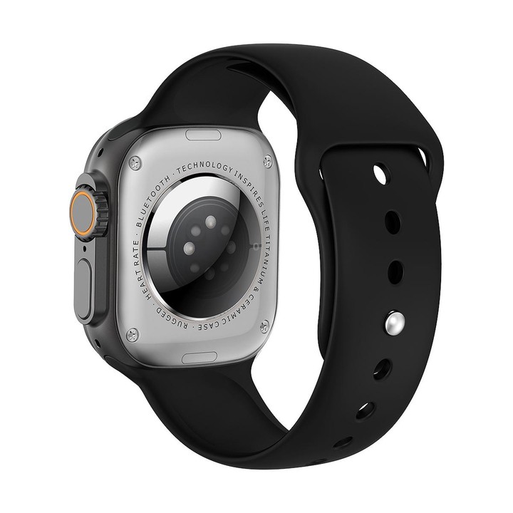 Ultra9 2.1 inch Color Screen Smart Watch,Support Heart Rate Monitoring / Blood Pressure Monitoring(Black)
