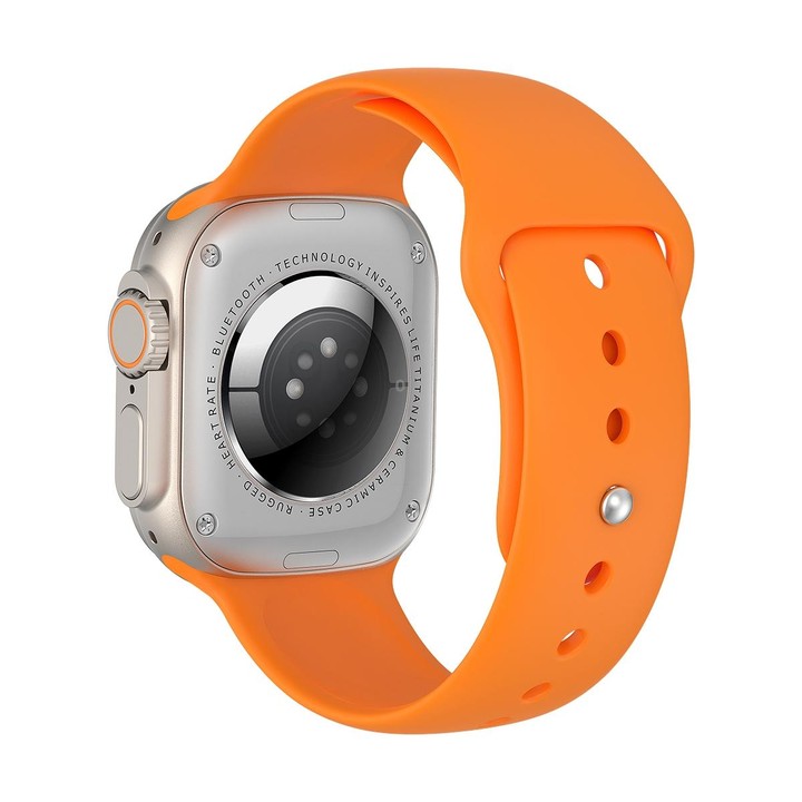 Ultra9 2.1 inch Color Screen Smart Watch,Support Heart Rate Monitoring / Blood Pressure Monitoring(Orange)