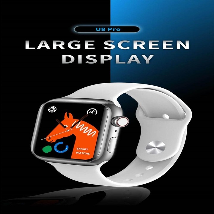 U8 Pro 2.09 inch Color Screen Smart Watch,Support Heart Rate Monitoring / Blood Pressure Monitoring(Gold)