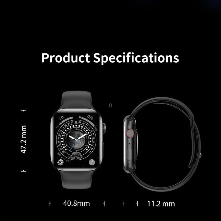 U8 Pro 2.09 inch Color Screen Smart Watch,Support Heart Rate Monitoring / Blood Pressure Monitoring(Silver)