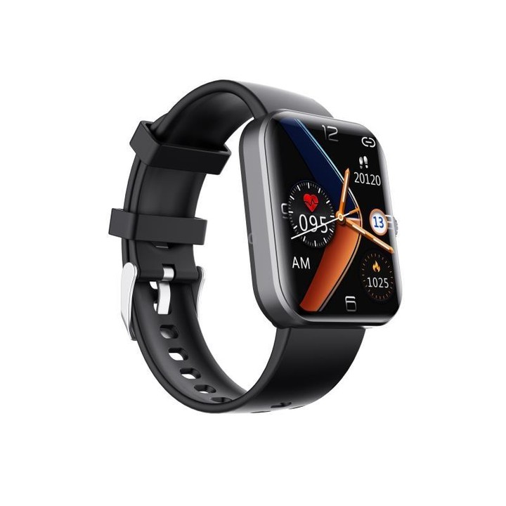 F57L 1.91 inch Color Screen Smart Watch,Support Heart Rate Monitoring / Blood Pressure Monitoring(Black)