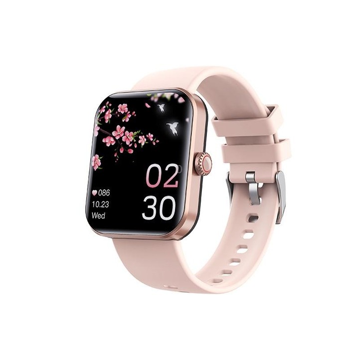F57L 1.91 inch Color Screen Smart Watch,Support Heart Rate Monitoring / Blood Pressure Monitoring(Pink)