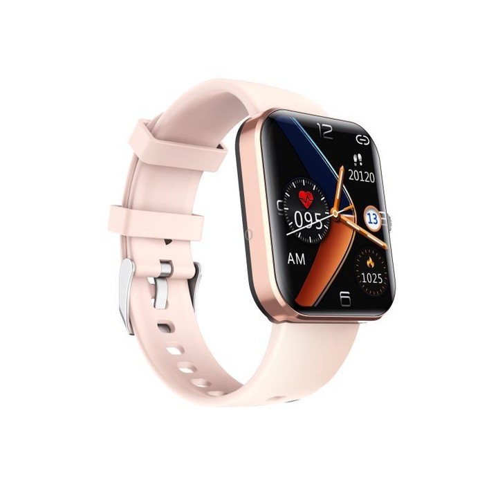 F57L 1.91 inch Color Screen Smart Watch,Support Heart Rate Monitoring / Blood Pressure Monitoring(Pink)