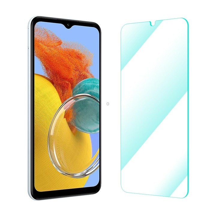 For Samsung Galaxy M14 ENKAY Hat-Prince 0.26mm 9H 2.5D High Aluminum-silicon Tempered Glass Film