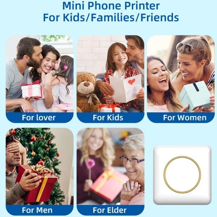 C20 Portable Multifunction Mini Printer Support OCR Text Scanning