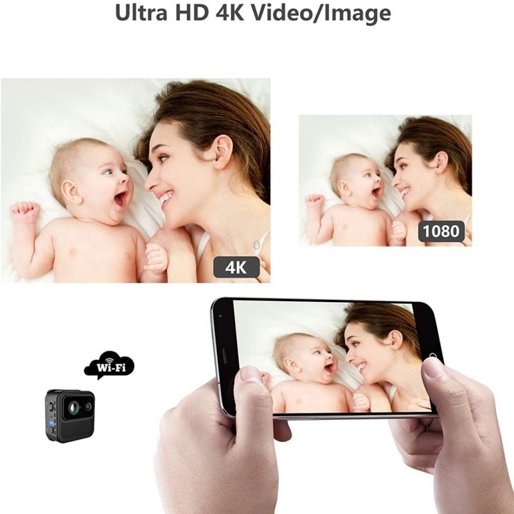 R9 Portable Cell Phone Remote Webcam Home Wireless WiFi Camera HD Night Vision Monitor Camera