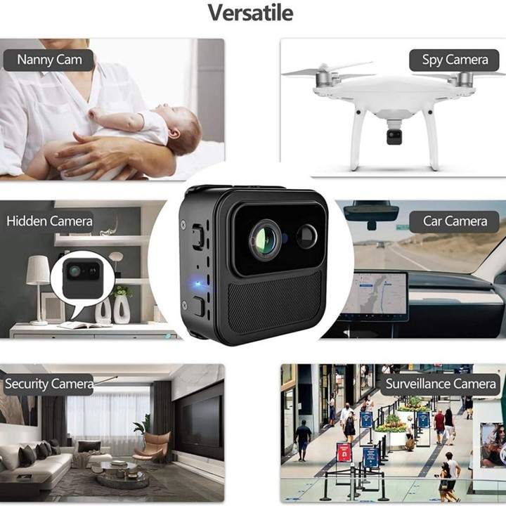 R9 Portable Cell Phone Remote Webcam Home Wireless WiFi Camera HD Night Vision Monitor Camera