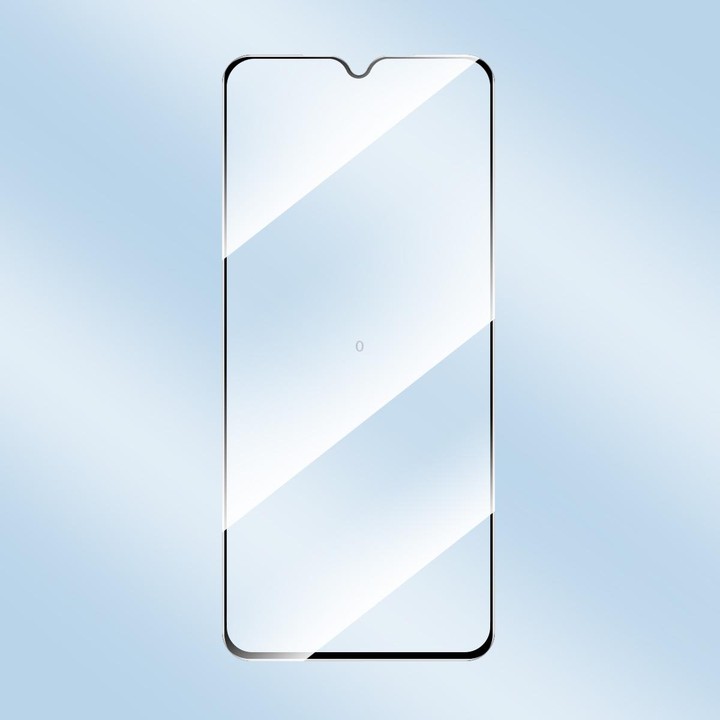 For Samsung Galaxy M04 5pcs ENKAY Hat-Prince Full Glue High Aluminum-silicon Tempered Glass Film