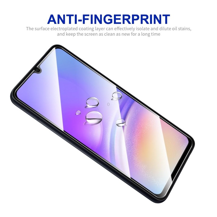 For Galaxy A05 5pcs ENKAY Hat-Prince Full Glue High Aluminum-silicon Tempered Glass Film