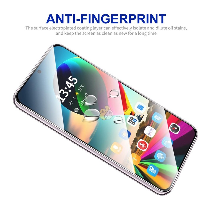 For Samsung Galaxy F55 / M55 / C55 5pcs ENKAY Hat-Prince Full Glue High Aluminum-silicon Tempered Glass Film